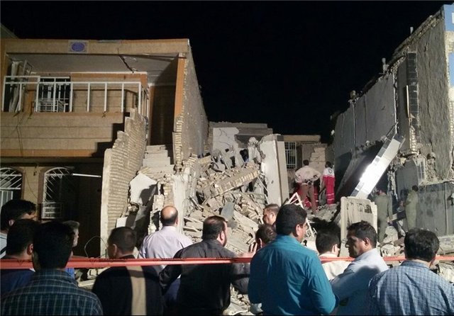 انفجار مهیب یک منزل مسکونی در خیابان زینبیه