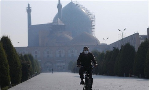 هوای اصفهان آلوده برای گروه‌های حساس