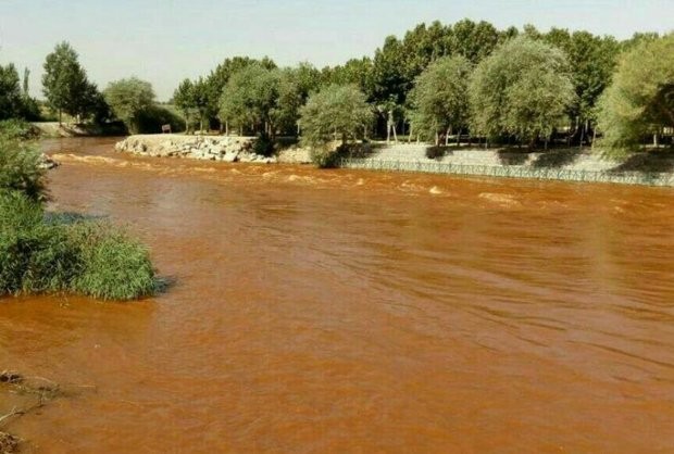 محیط زیست باید پاسخگوی قرمزشدن زاینده رود در مبارکه باشد