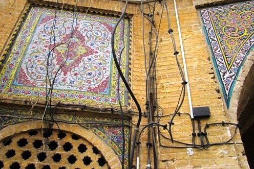 سایه حادثه بر بازار وکیل شیراز