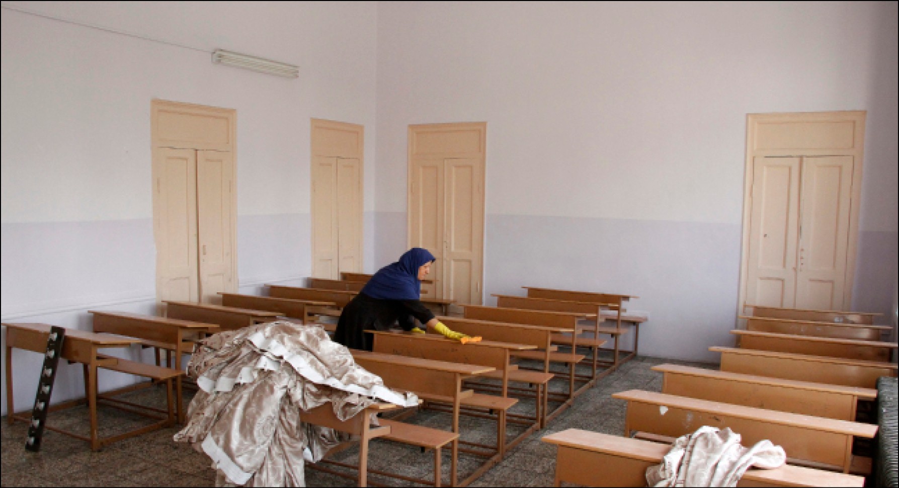 خانه‌تکانی مدارس درآستانه مهر