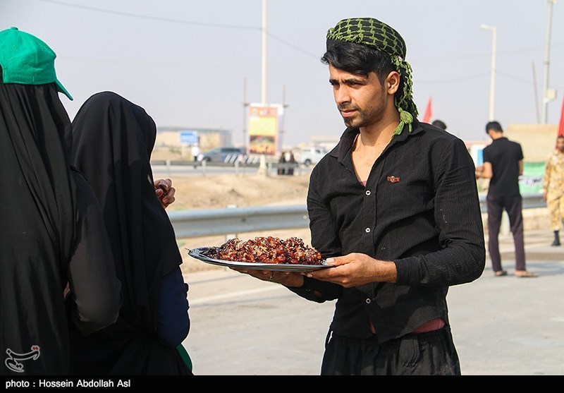 خوزستان| خروج زائران اربعین حسینی از مرز شلمچه
