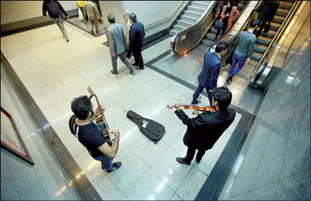 تهران|سازها برای موسیقی خیابانی ناکوک است