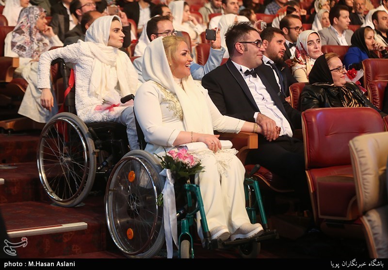 تهران| مراسم ازدواج ۱۱۰ زوج معلول