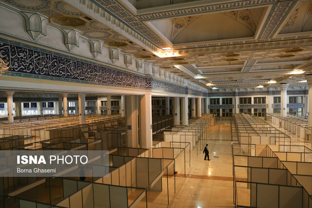 تهران| آماده‌سازی مصلی برای نمایشگاه کتاب