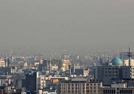 جا خوش کردن آلودگی هوا در مشهد