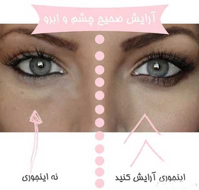 ﻿ روش صحیح آرایش چشم و ابرو را بدانید