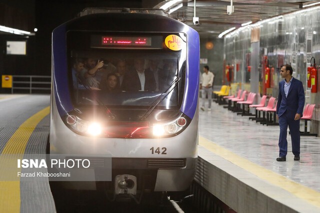 کاهش سرفاصله قطارهای مترو به ۲ دقیقه برای افزایش جابجایی مسافرها