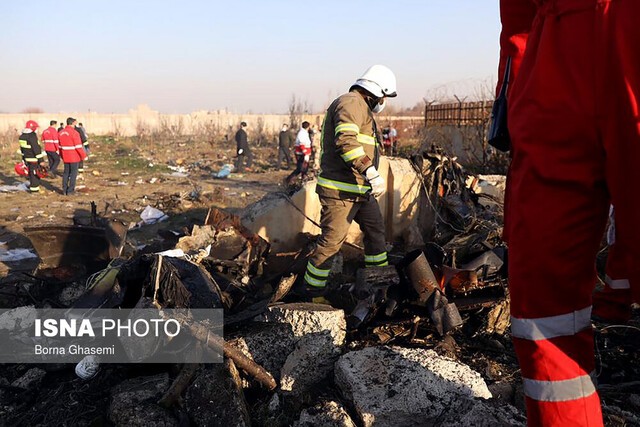 محل سقوط هواپیمای اوکراینی منطقه مسکونی نبوده است