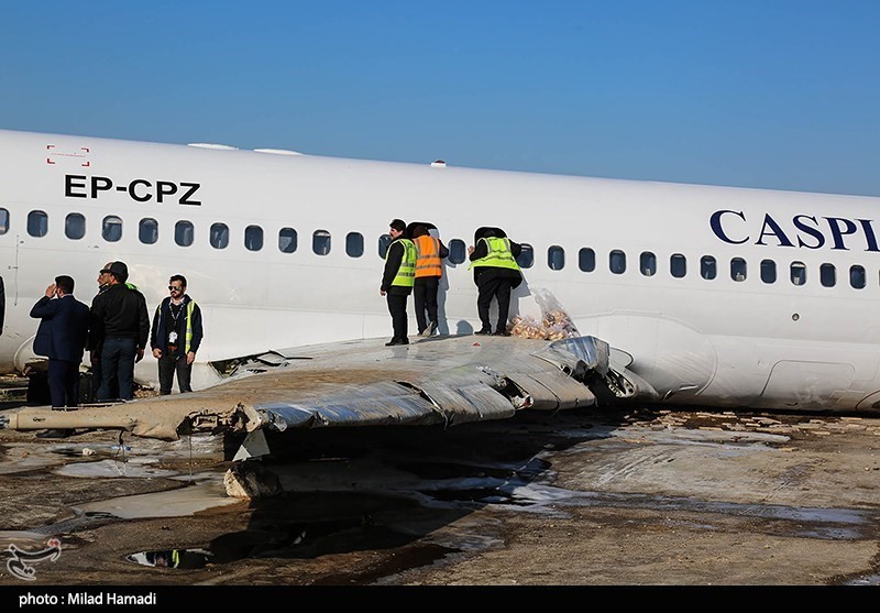 علت خروج هواپیما از باند فرودگاه کرمانشاه مشخص شد