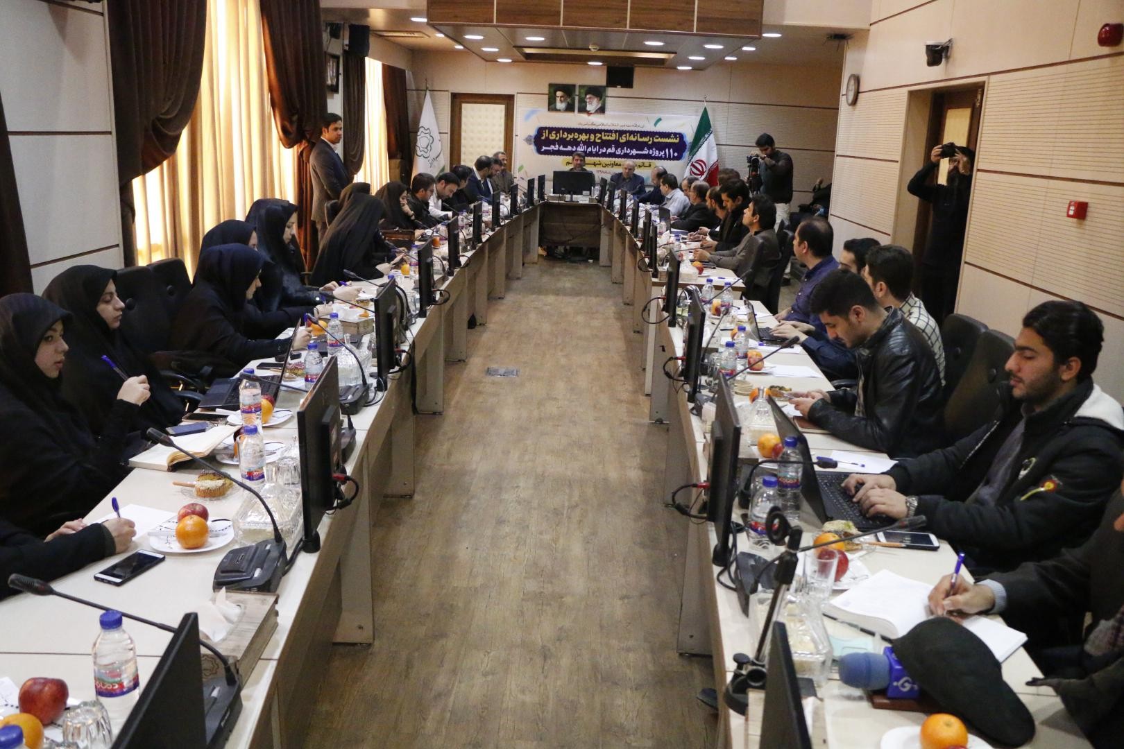 گزارش تصویری نشست خبری شهرداری قم