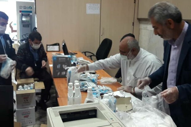 توزیع ۷۰۰ بسته بهداشتی در بین خانواده‌های شاهد و ایثارگر قم