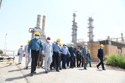 بازدید مدیر ارشد شركت ملی نفت ایران از شركت بهره برداری نفت و گاز گچساران