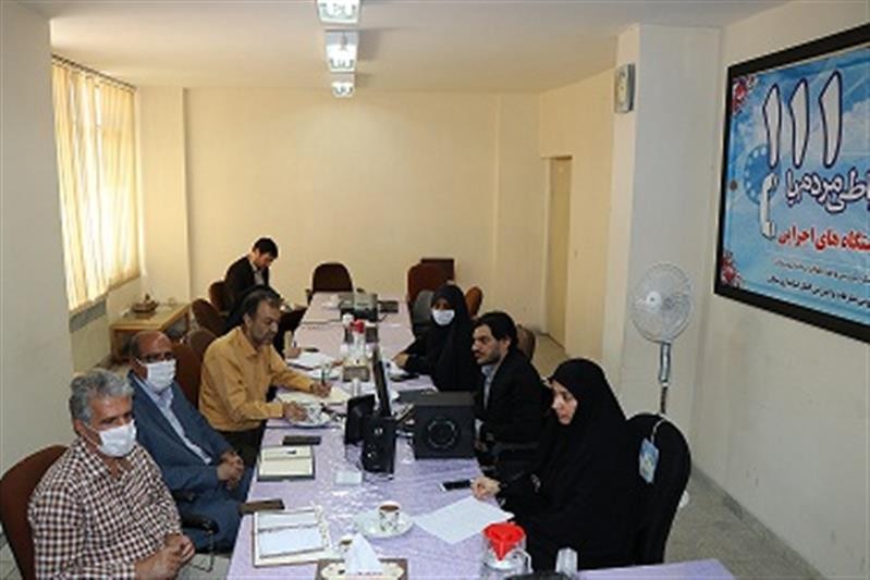 حضور مدیر عامل شركت آب و فاضلاب استان سمنان در مركز ارتباطات مردمی سامد