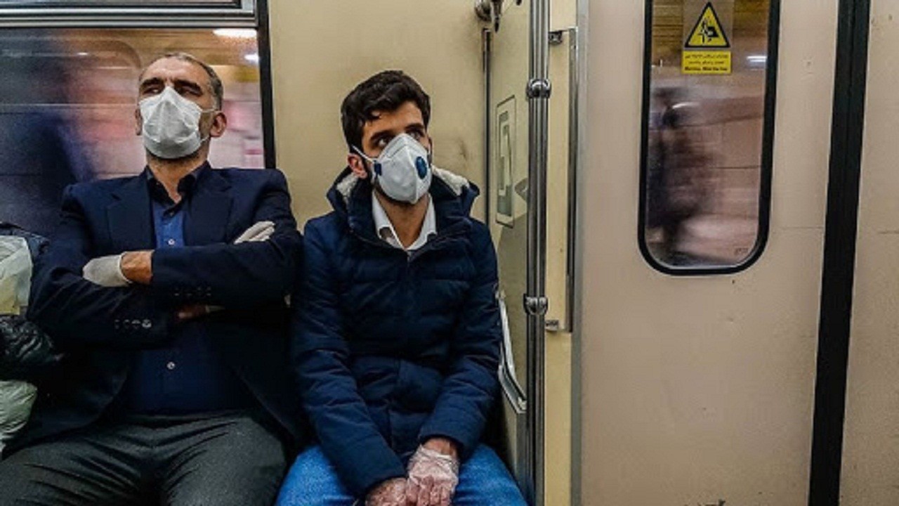 جلوگیری از ورود مسافران بدون ماسک در حمل و نقل عمومی مشهد