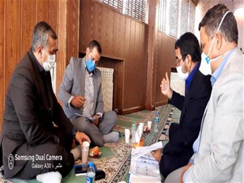 برگزاری نشست جهت پیگیری آب چشمه قطری و تامین آب شرب شهرستان شاهرود