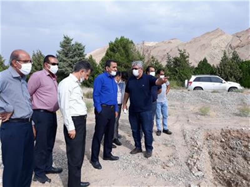بازدید مدیر عامل شركت آب و فاضلاب استان سمنان از پروژه های آبرسانی در دست اقدام شهرستان گرمسار
