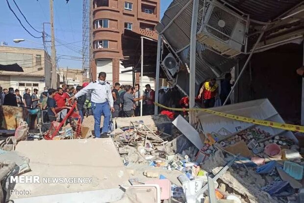 ۳ کشته و ۶ مجروح بر اثر انفجار گاز در عامری اهواز