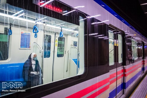 کاهش ۴۰ درصدی مسافران مترو اصفهان
