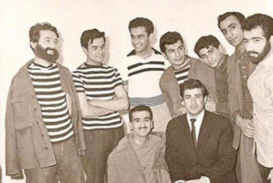 جوانیِ مرحوم پرویز پورحسینی در دهه ۴۰