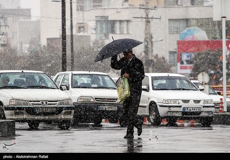 هواشناسی ایران ۹۹/۹/۱۸| بارش ۴ روزه برف و باران/ هوا ۱۰ درجه سرد می‌شود