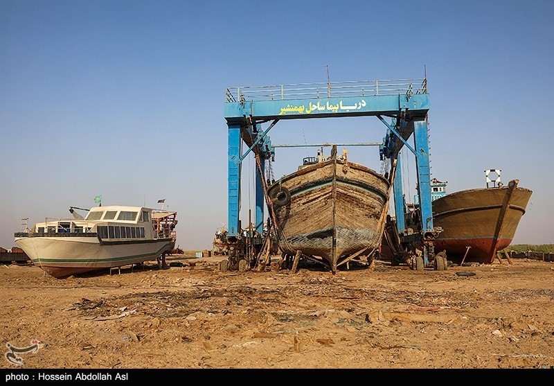 بزرگ‌ترین کارگاه لنج‌سازی خوزستان در آستانه تعطیلی قرار گرفت