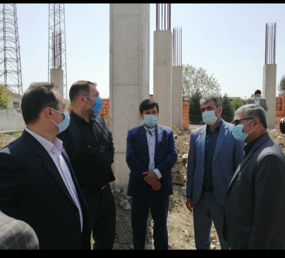 بازدید سرپرست نوسازی مدارس مازندران از پروژه های در دست احداث شهرستان قائمشهر