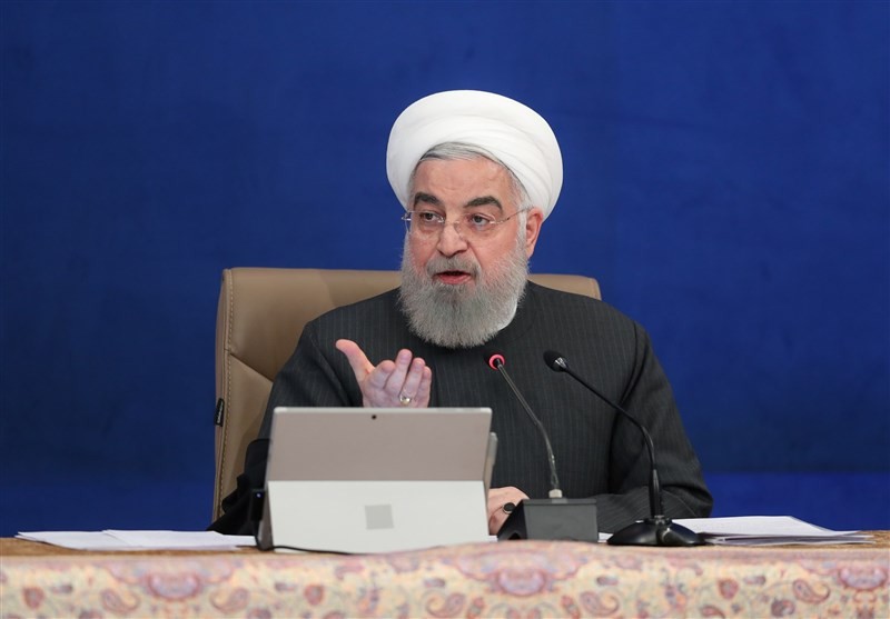 روحانی: روند کرونا در کشور به غیر از برخی استان‌های جنوبی، کاهشی است