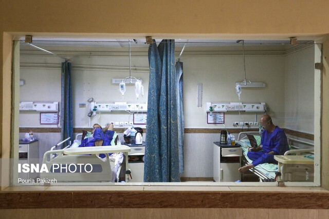 ۷۰ درصد تخت‌های کرونایی بیمارستان شهدای کرمانشاه پُر است