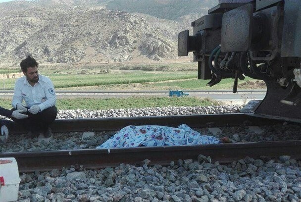فوت دختر ۱۴ ساله قزوینی در تصادف با قطار
