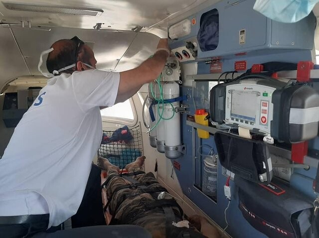 حمله اراذل و اوباش در یزد به آمبولانس در حال ماموریت