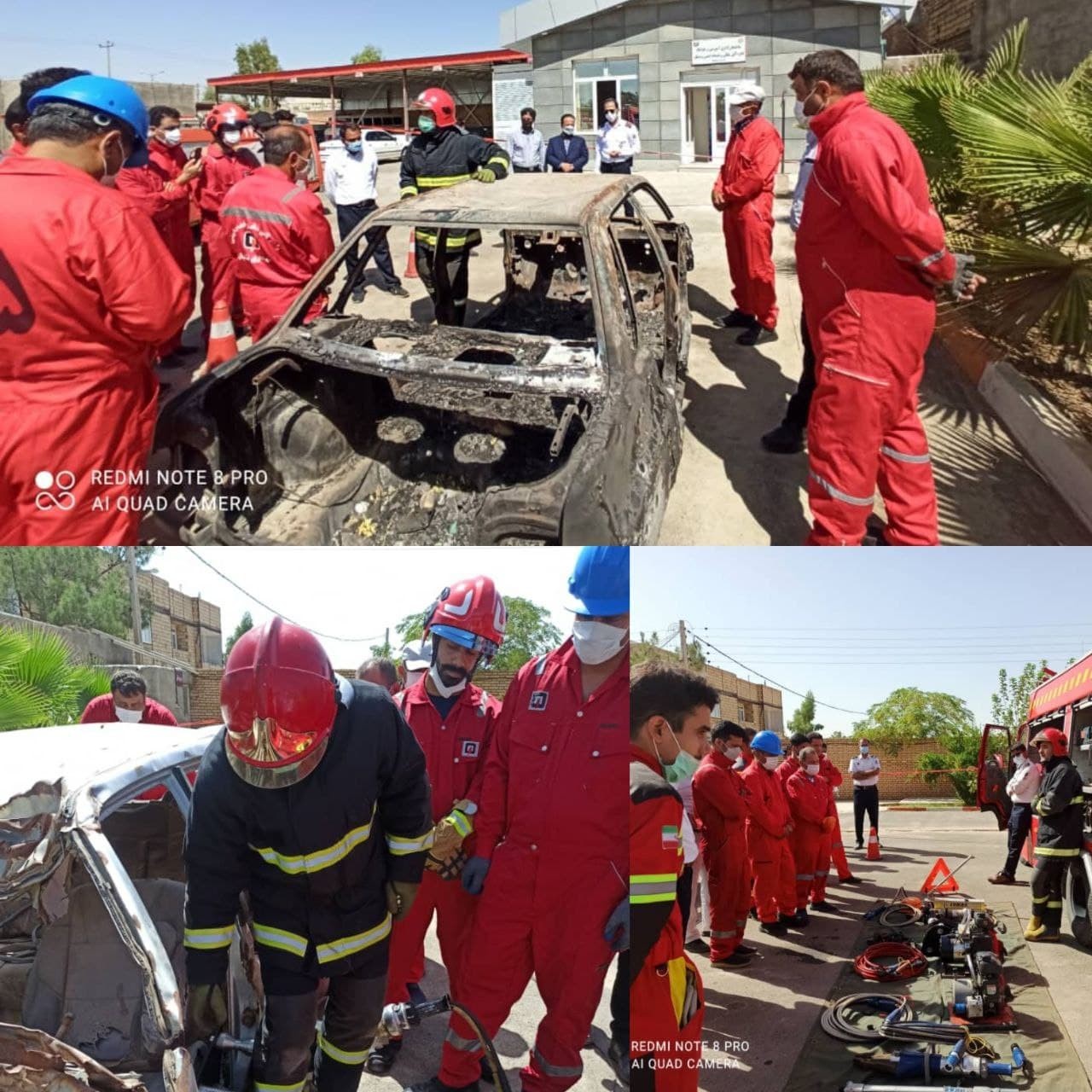 سومین دوره آموزشی متوالی تخصصی و مهارتی امدادونجات تصادفات جاده ای ویژه آتش نشانان خراسان رضوی برگزار گردید.