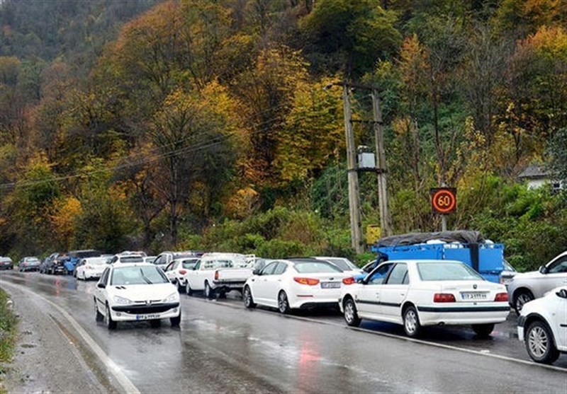 ترافیک جاده‌های استان مازندران مقطعی است