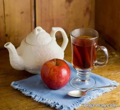 آشنایی با خواص چای سیب