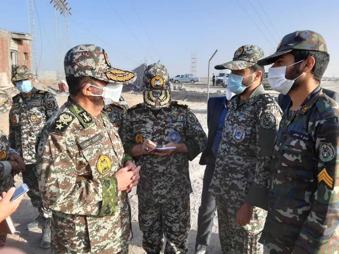 فرمانده نیروی پدافند هوایی ارتش از گروه پدافند هوایی کرمان بازدید کرد