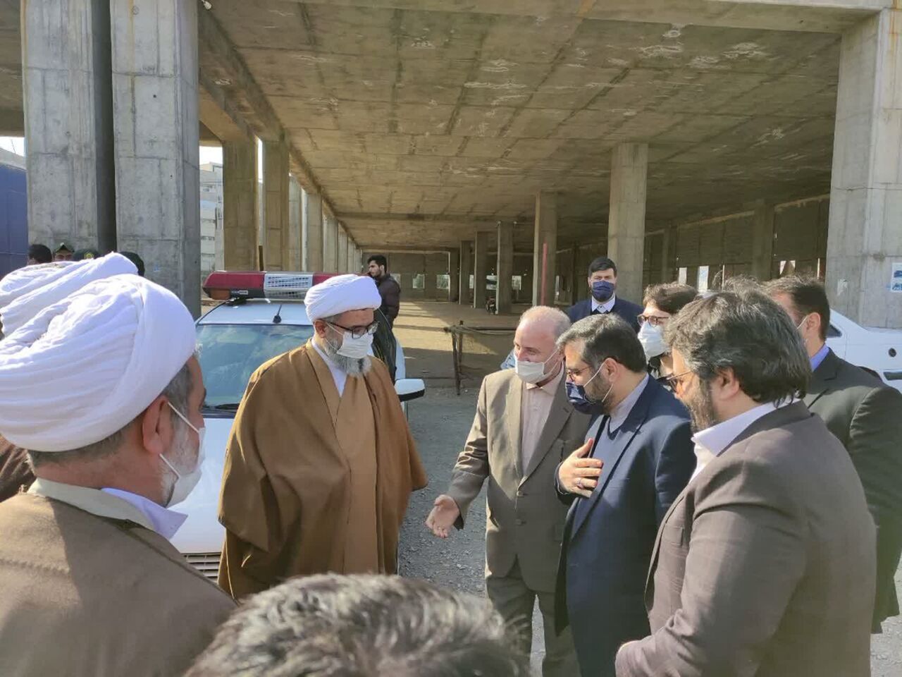 حضور وزیر فرهنگ و ارشاد اسلامی در مسجد جامع پردیسان قم