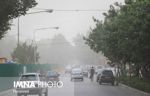 افزایش غلظت آلاینده‌های جوی در کلانشهر اصفهان