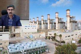 تولید بیش بیش از هشت میلیارد و 565 میلیون کیلووات ساعت انرژی خالص در نیروگاه شهید سلیمانی کرمان