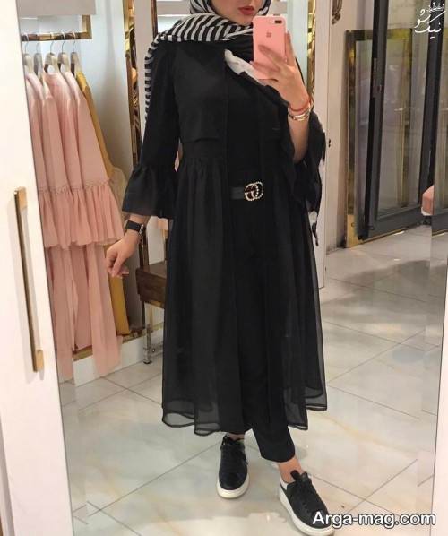 مدل مانتو مشکی