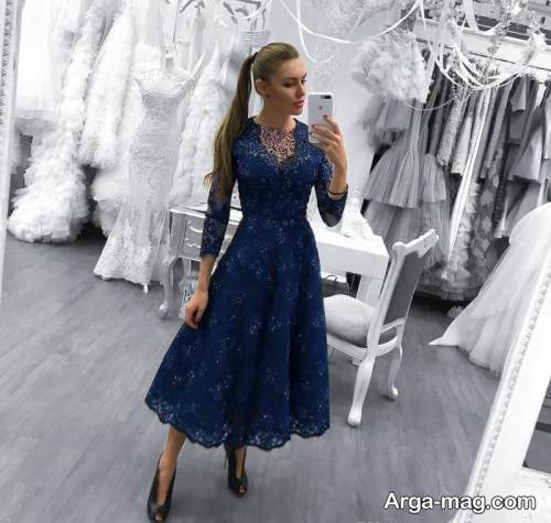 مدل لباس مجلسی پوشیده