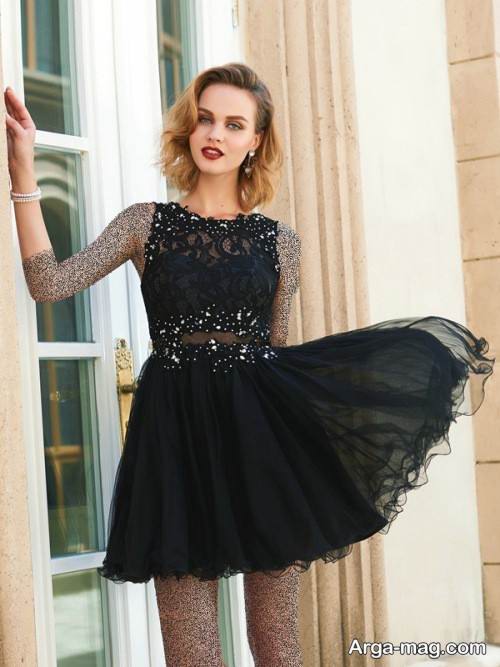 مدل لباس شب مشکی