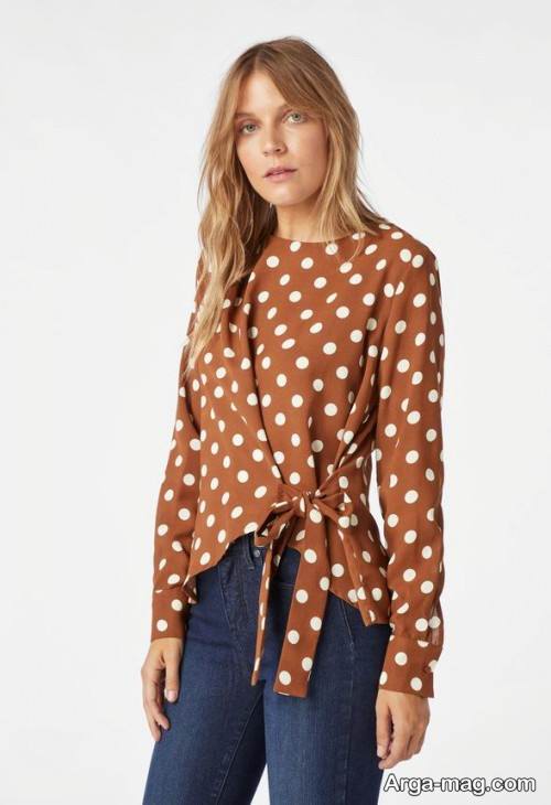 بلوز طرح دار و شیک