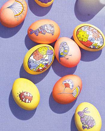 تزیین تخم مرغ هفت سین 1401