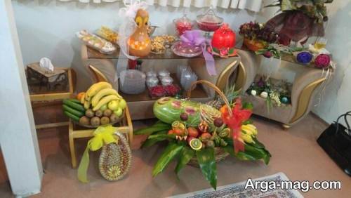 تزیین سفره شب یلدا