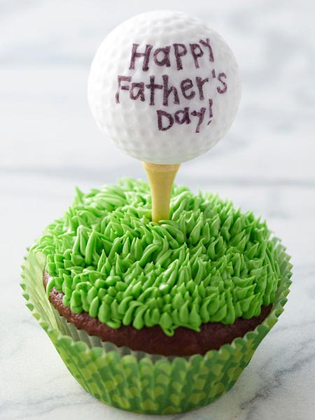 تزیین کیک روز پدر + کاپ کیک روز پدر