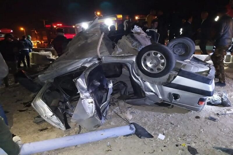 سانحه رانندگی در نجف‌آباد ۲ کشته و یک مصدوم داشت