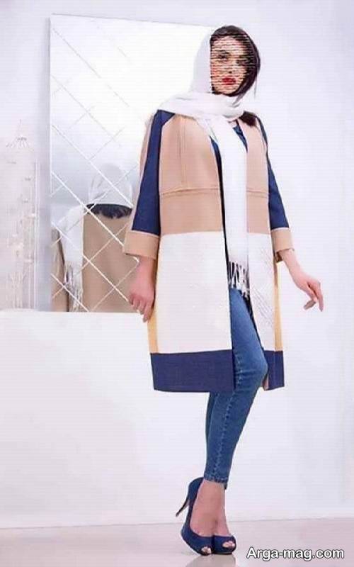 مانتوی فانتزی طرح دار