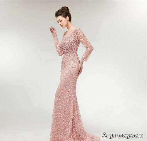 مدل پیراهن پوشیده رنگ روشن