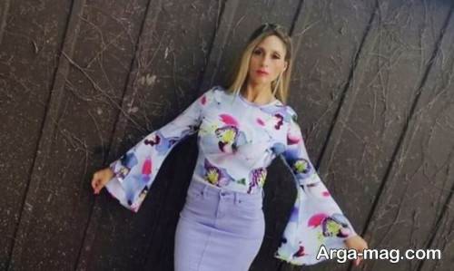 بلوز طرح دار و شیک