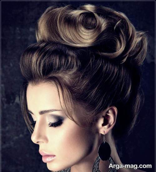 شینیون موی بسته